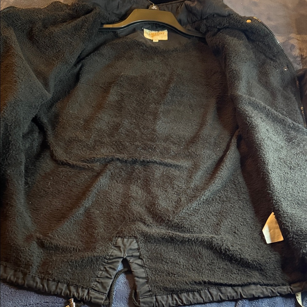 LAMASINI Black Utility Jacket - Picture 7 of 8